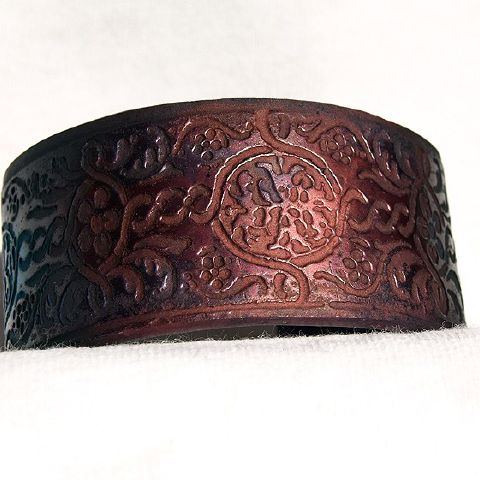 Untitled anodized aluminum bracelet