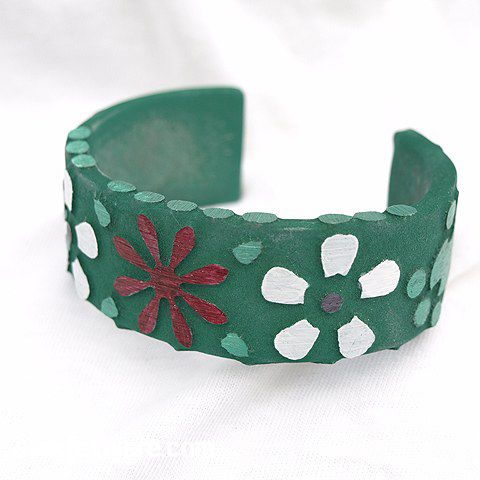 Untitled anodized aluminum bracelet