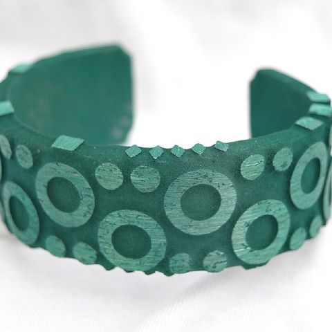 Untitled anodized aluminum bracelet
